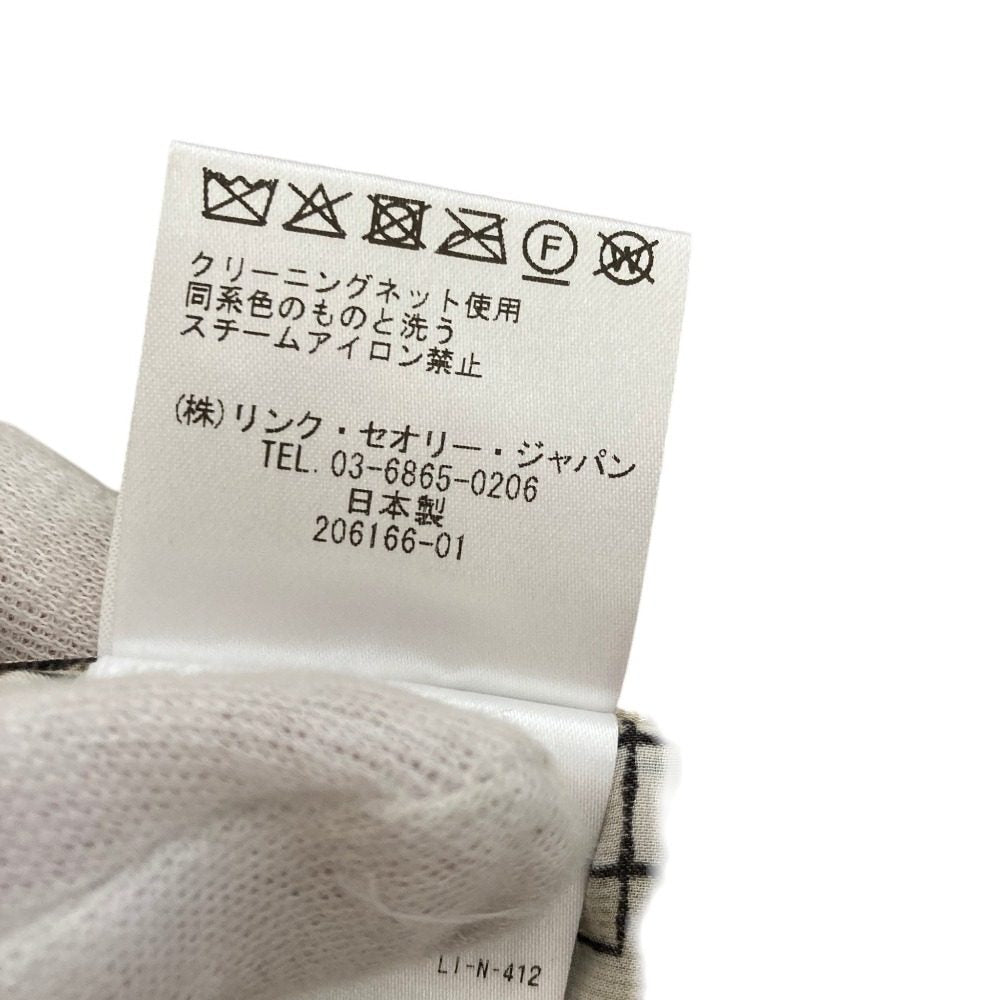 セオリーリュクス COMPLEX PLAID プリーツスカート