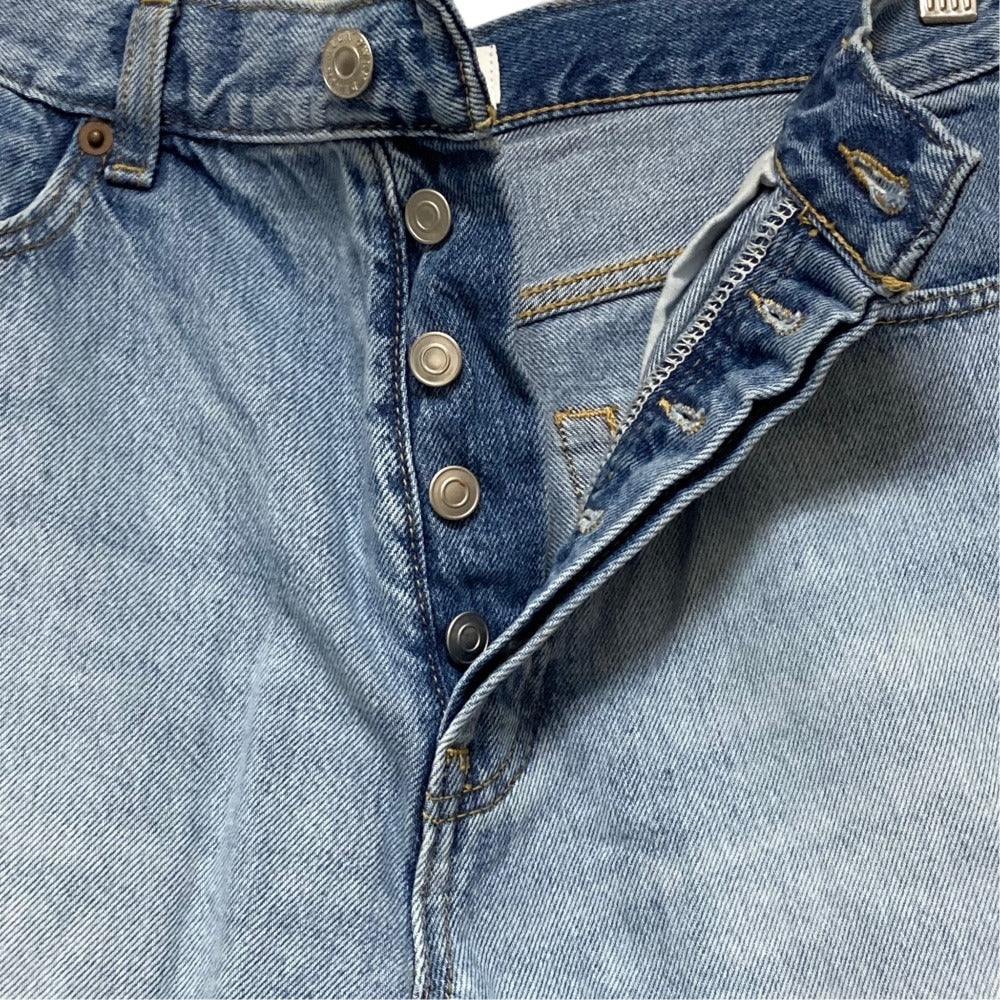 ミラオーウェン デニムワイドパンツ