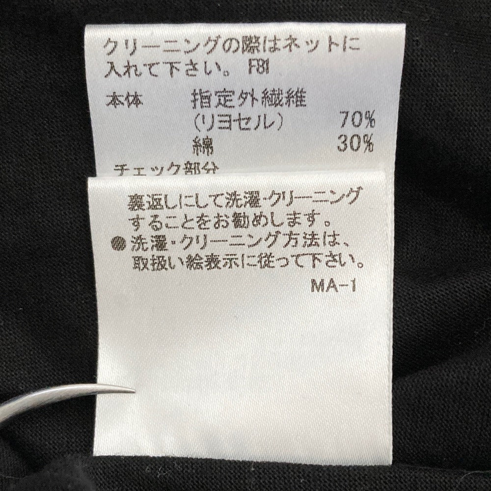 バーバリーロンドン フリル七分袖ポロシャツ