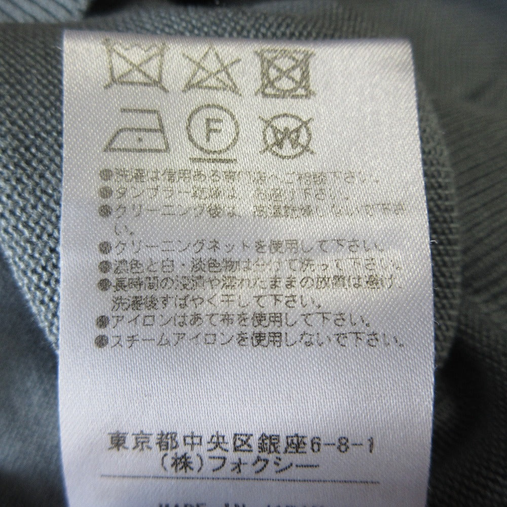 フォクシーニューヨークコレクション シルクニットカーディガン