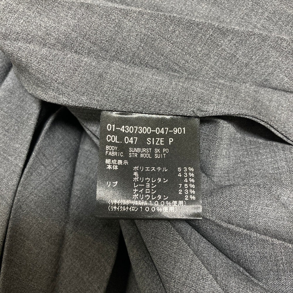 セオリー STR WOOL SUIT プリーツロングスカート