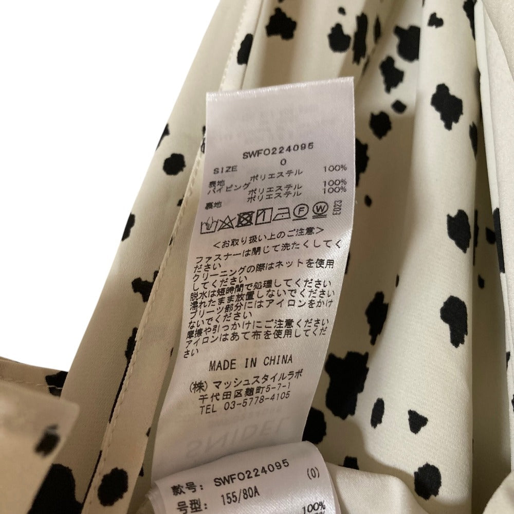 スナイデル 幾何ドットワンピース