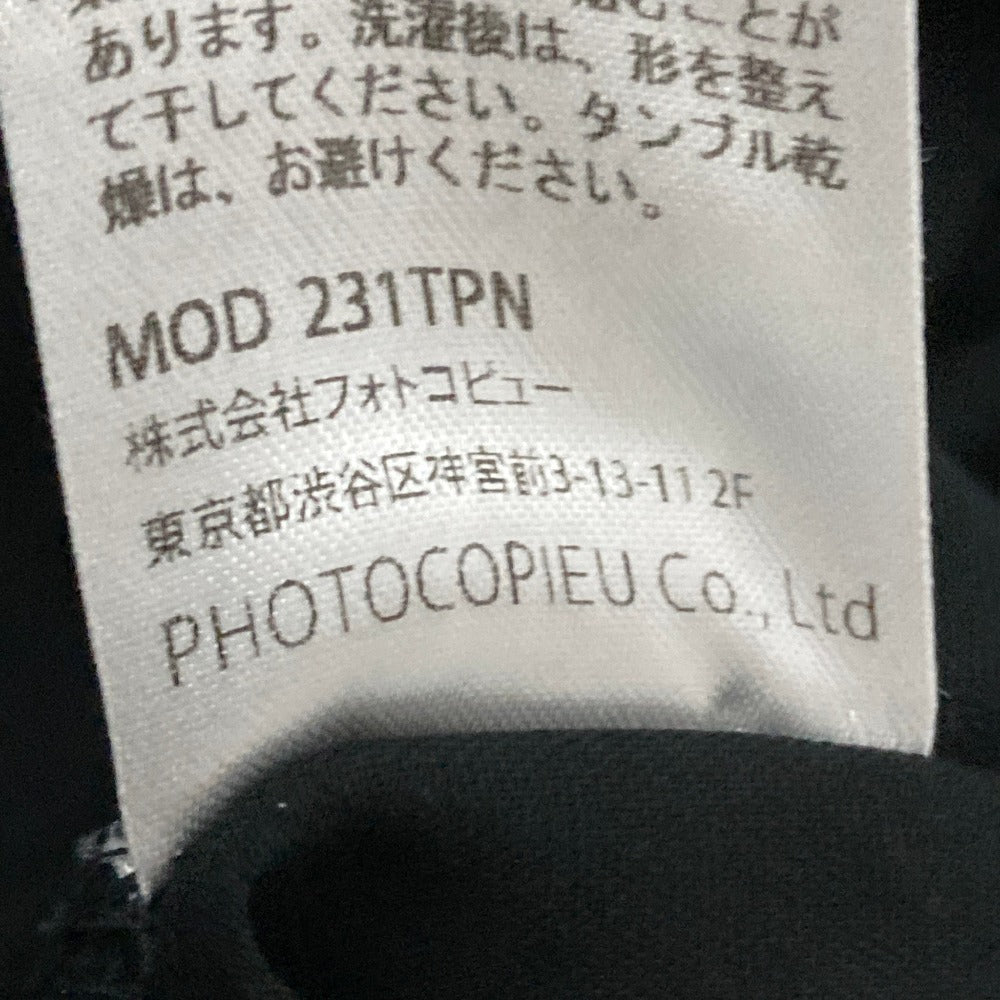 フォトコピュー ノースリーブフレアワンピース