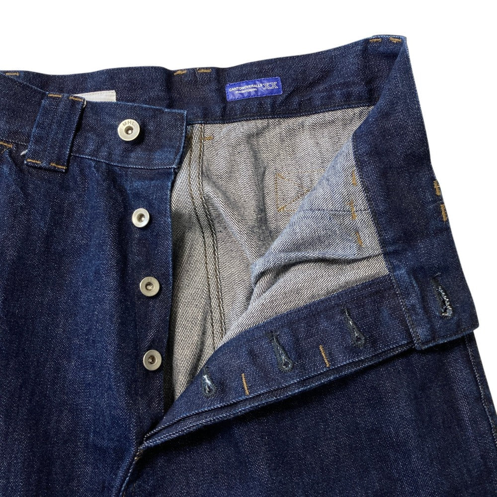 エムエイチエル CANTON DENIM ストレートデニムパンツ