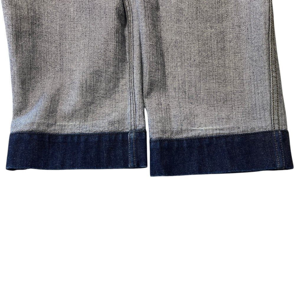エムエイチエル CANTON DENIM ストレートデニムパンツ