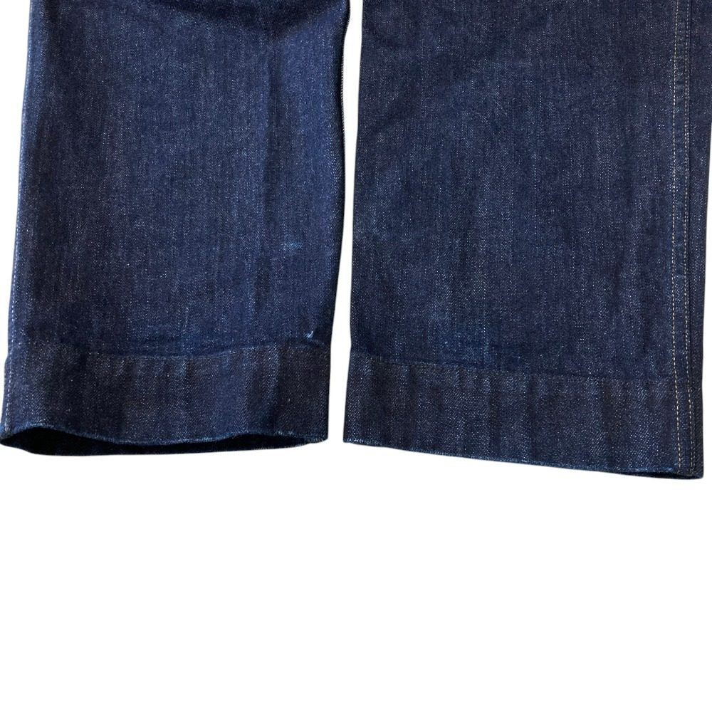 エムエイチエル CANTON DENIM ストレートデニムパンツ