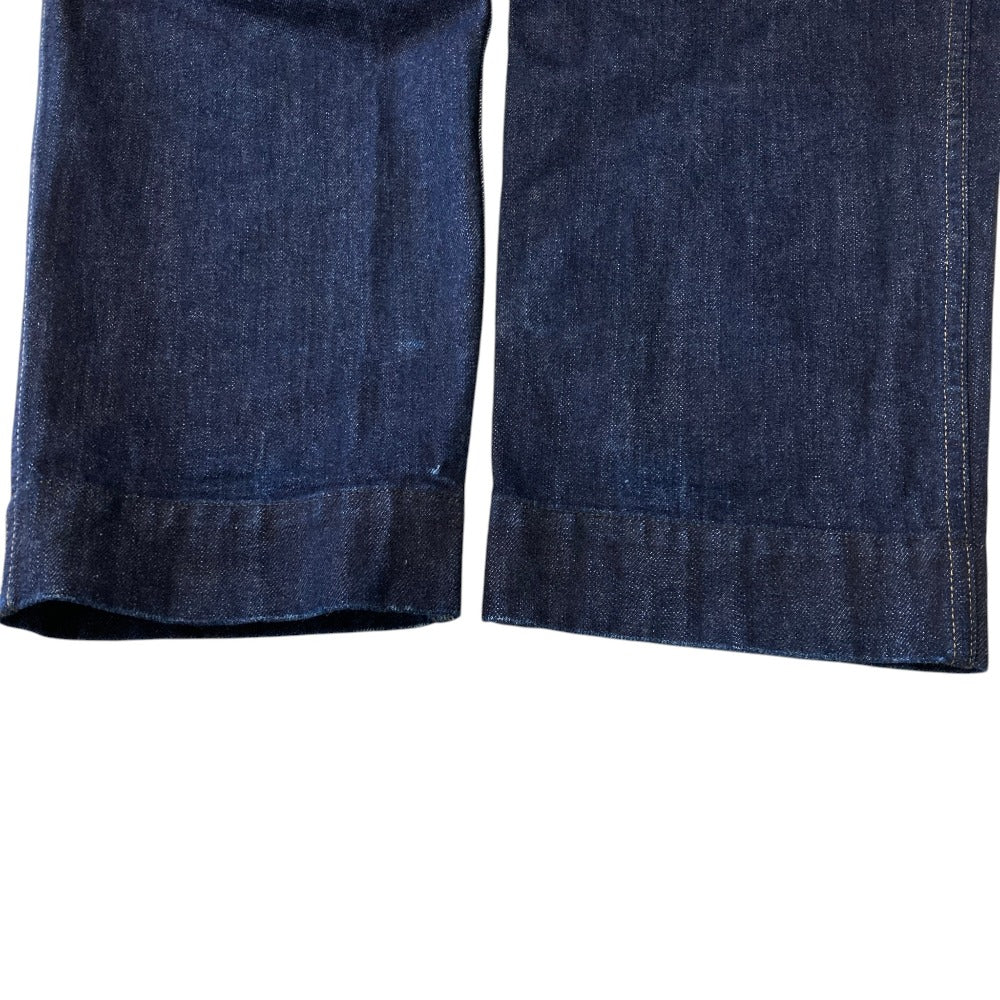 エムエイチエル CANTON DENIM ストレートデニムパンツ