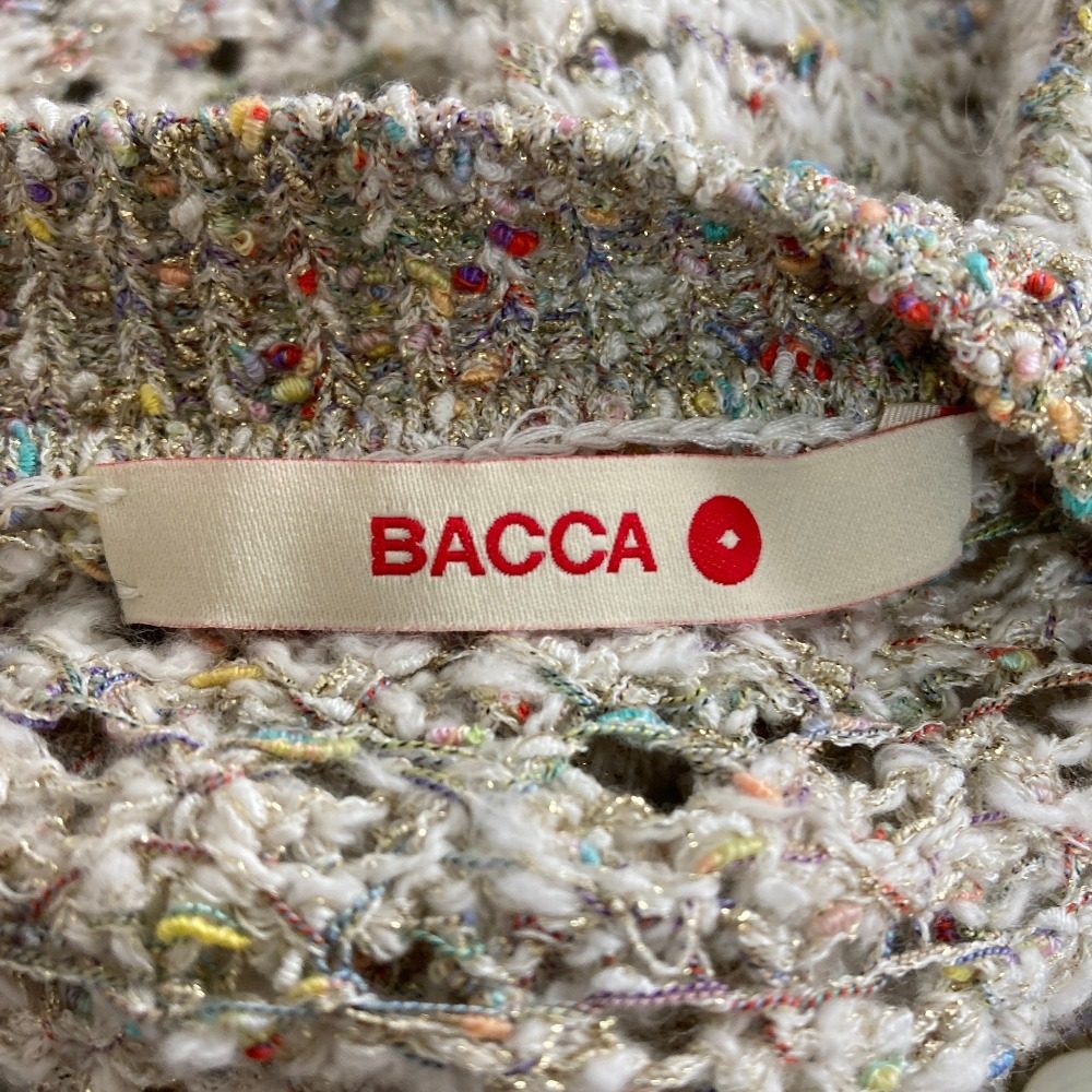 BACCA ツイードカーディガン