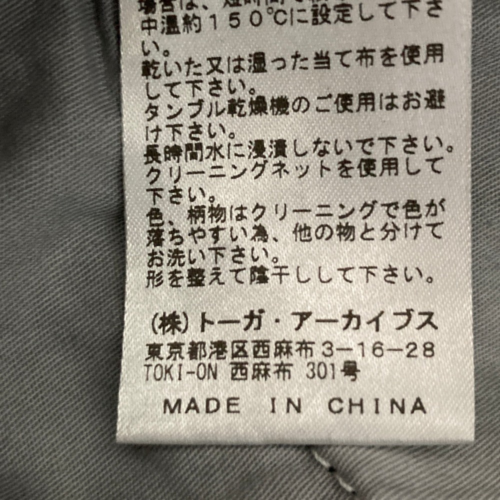 トーガプルラ デニムフレアパンツ