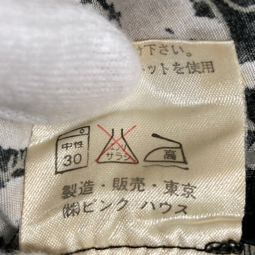 ピンクハウス ヴィンテージフラワープリントレースリボンワンピース