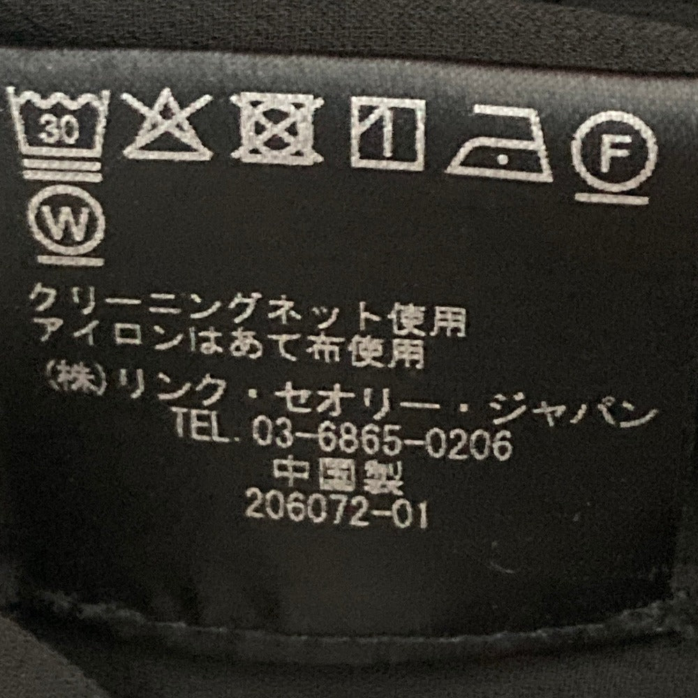 セオリー OIL SILK V NK GODET DR シルクドレス