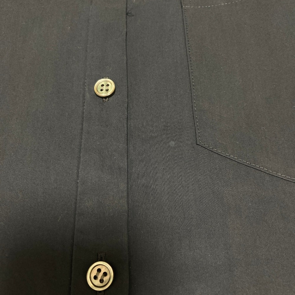 セオリーリュクス TECH POPLIN ノーカラーシャツワンピース