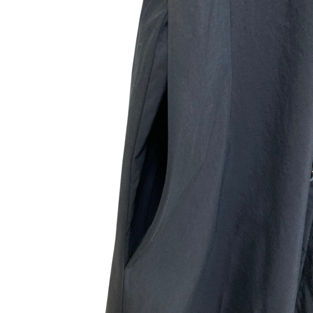 セオリーリュクス TECH POPLIN ノーカラーシャツワンピース