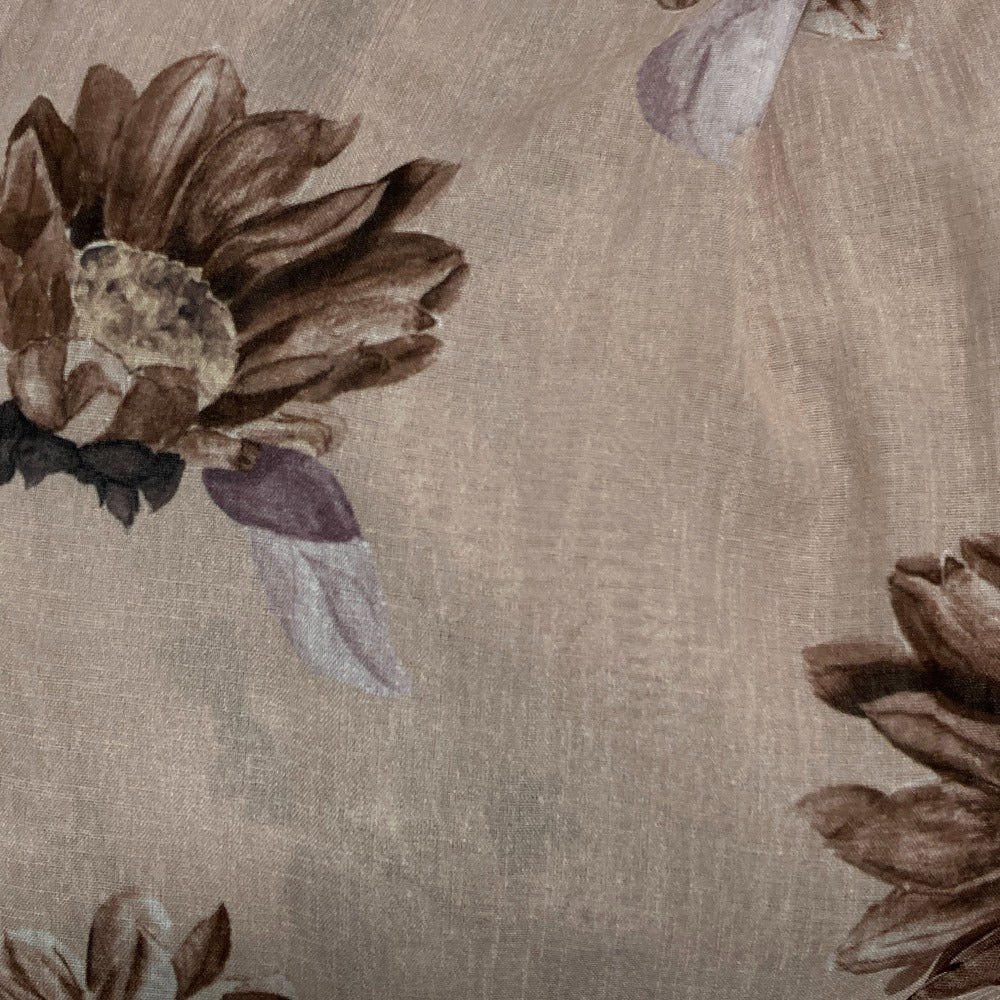 ハーリップトゥ Sunflower-Printed シフォンワンピース