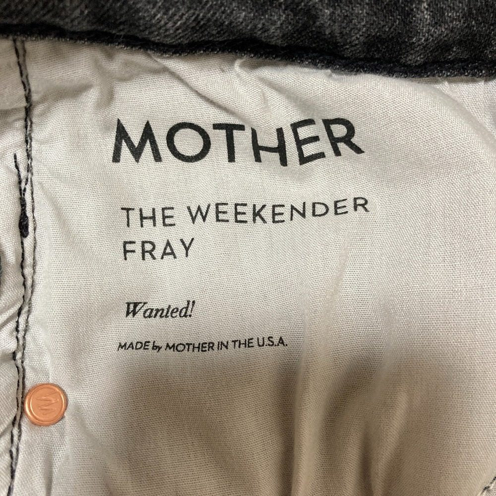 マザー THE WEEKENDER FRAY デニムパンツ