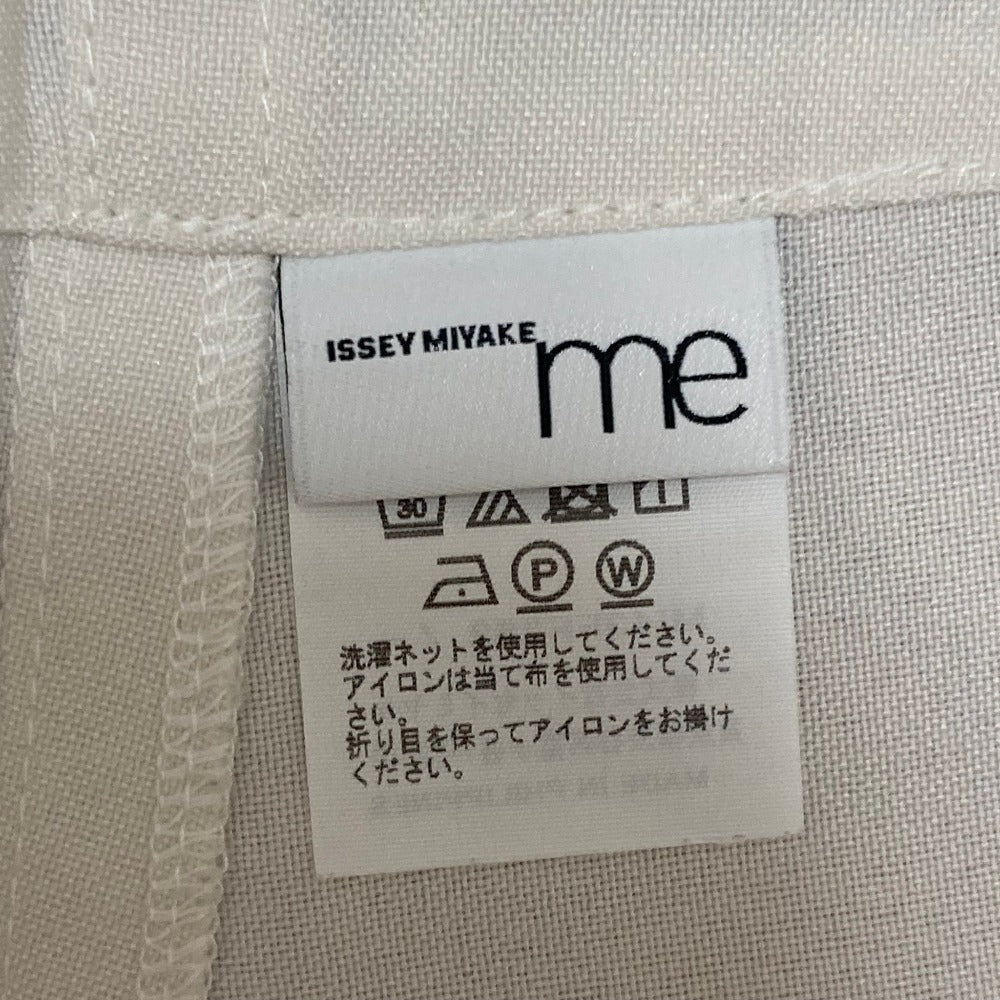 ミーイッセイミヤケ 切替ワイドパンツ