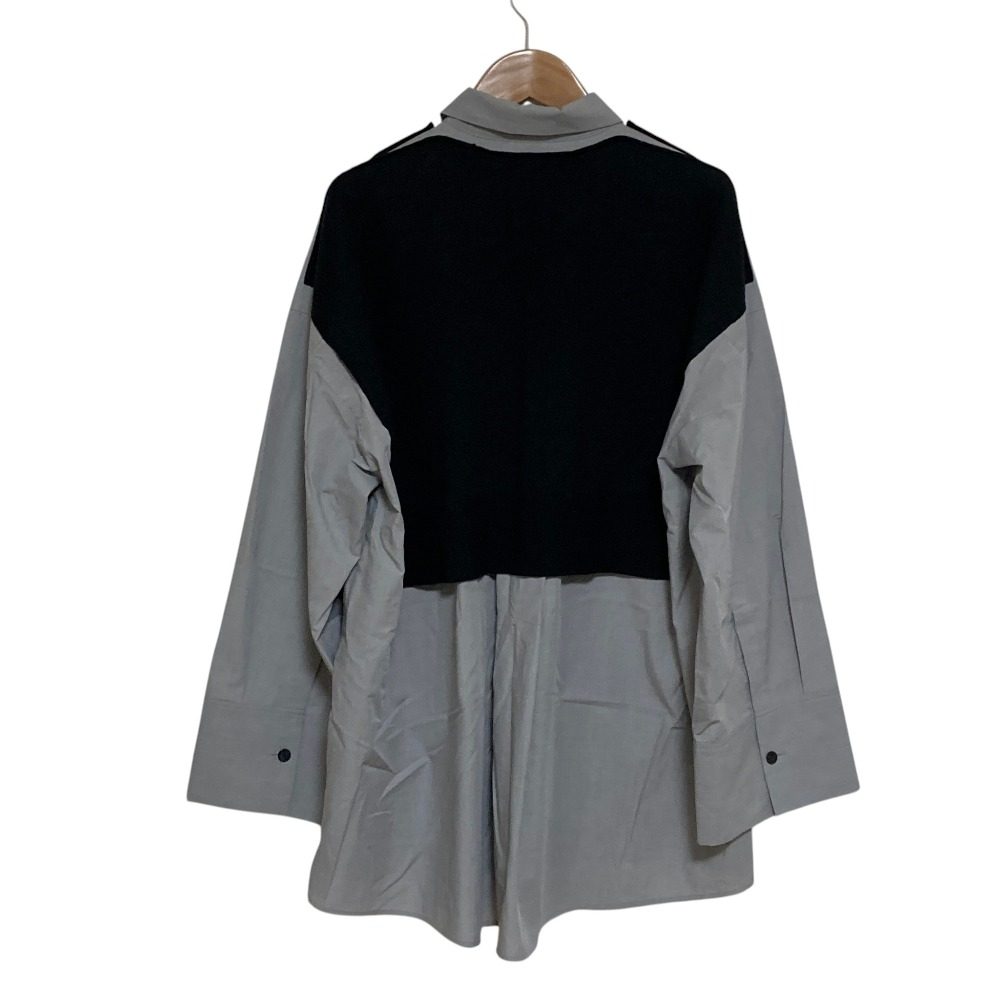 ナゴンスタンス knit combination シャツ