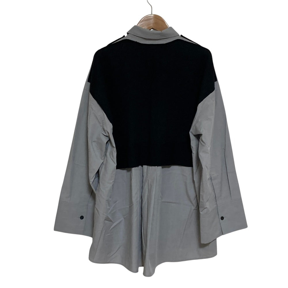 ナゴンスタンス knit combination シャツ