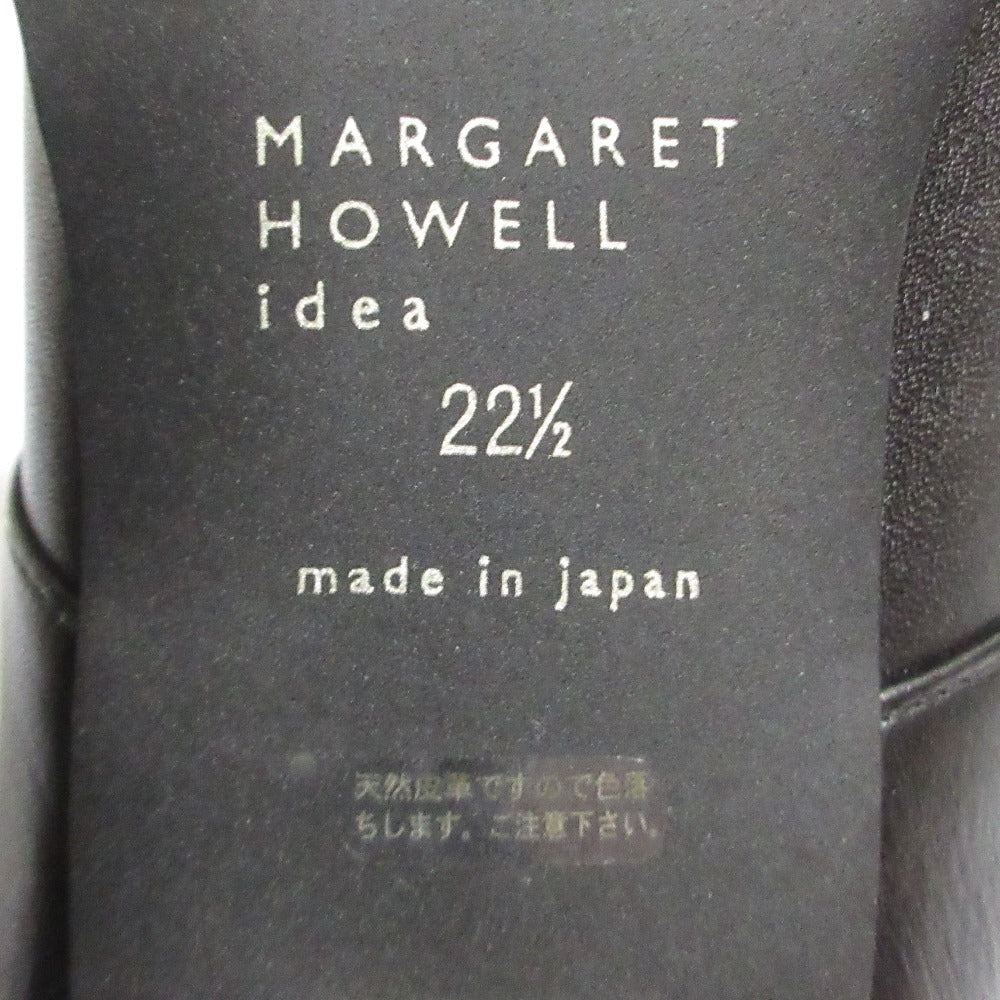 マーガレットハウエルアイデア レザー レースアップシューズ