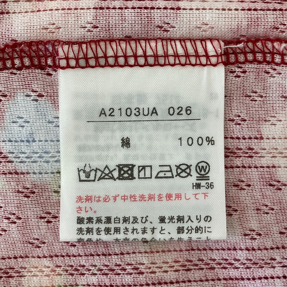 ピンクハウス フラワープリントノースリーブワンピース