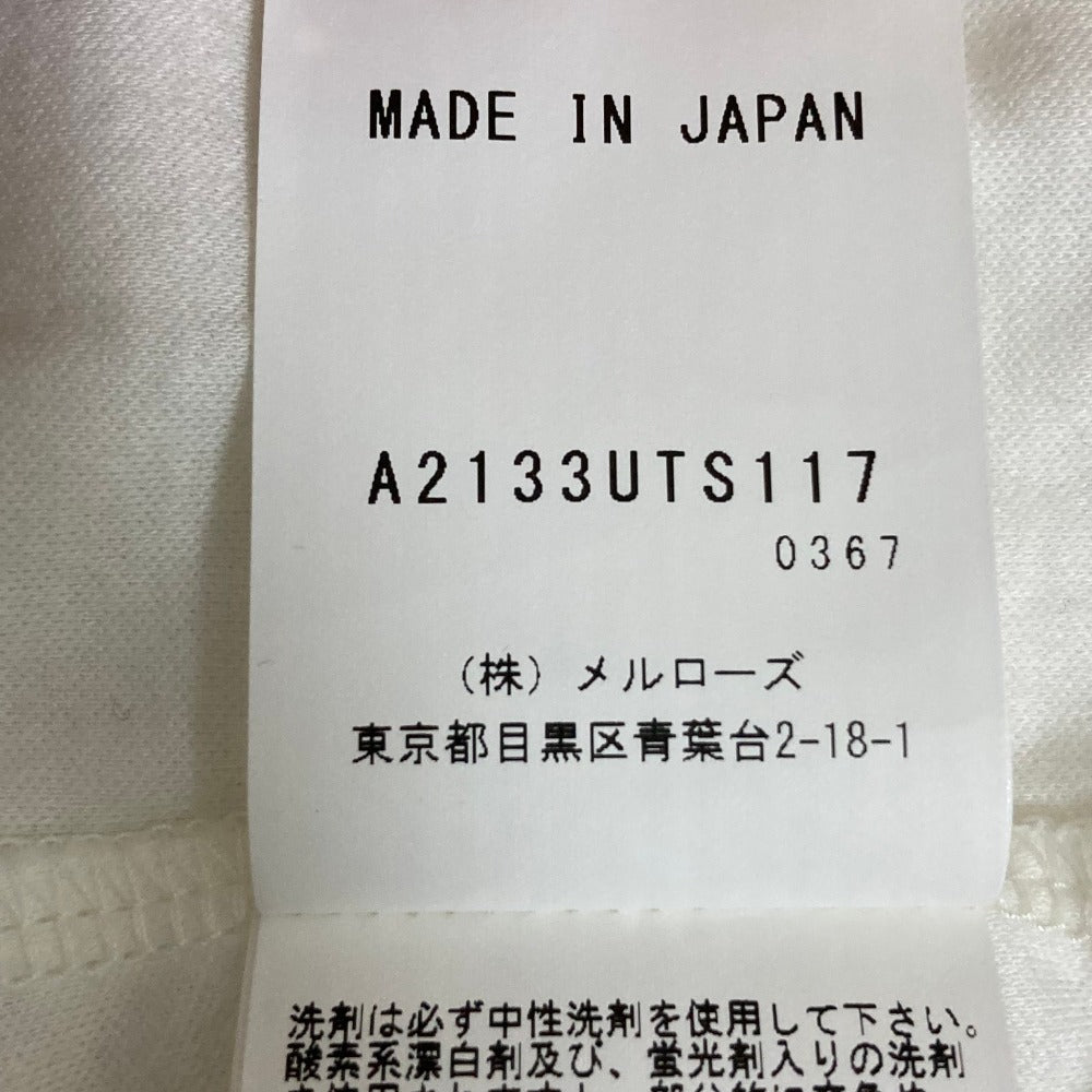 ピンクハウス マルチカラーロゴプリントコットンTシャツ