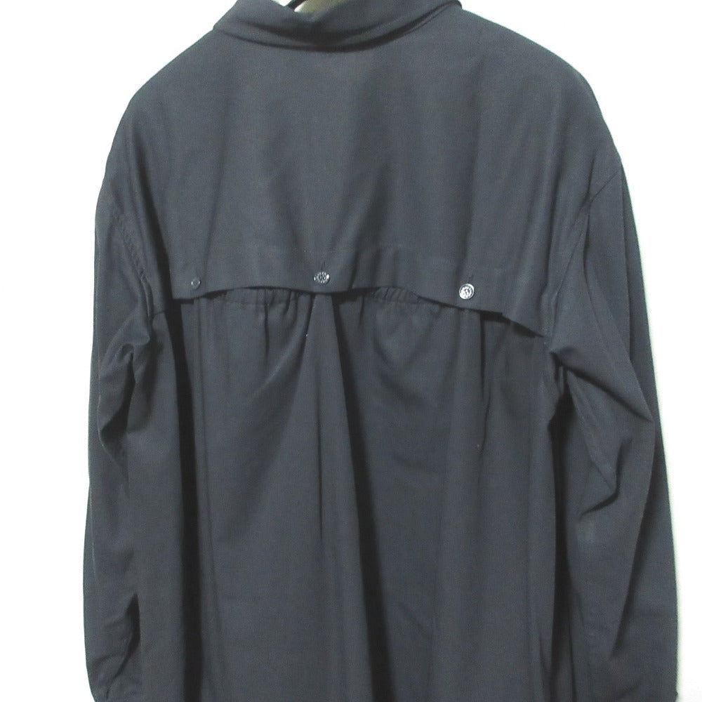 アストラット アシンメトリーヘムロングシャツ