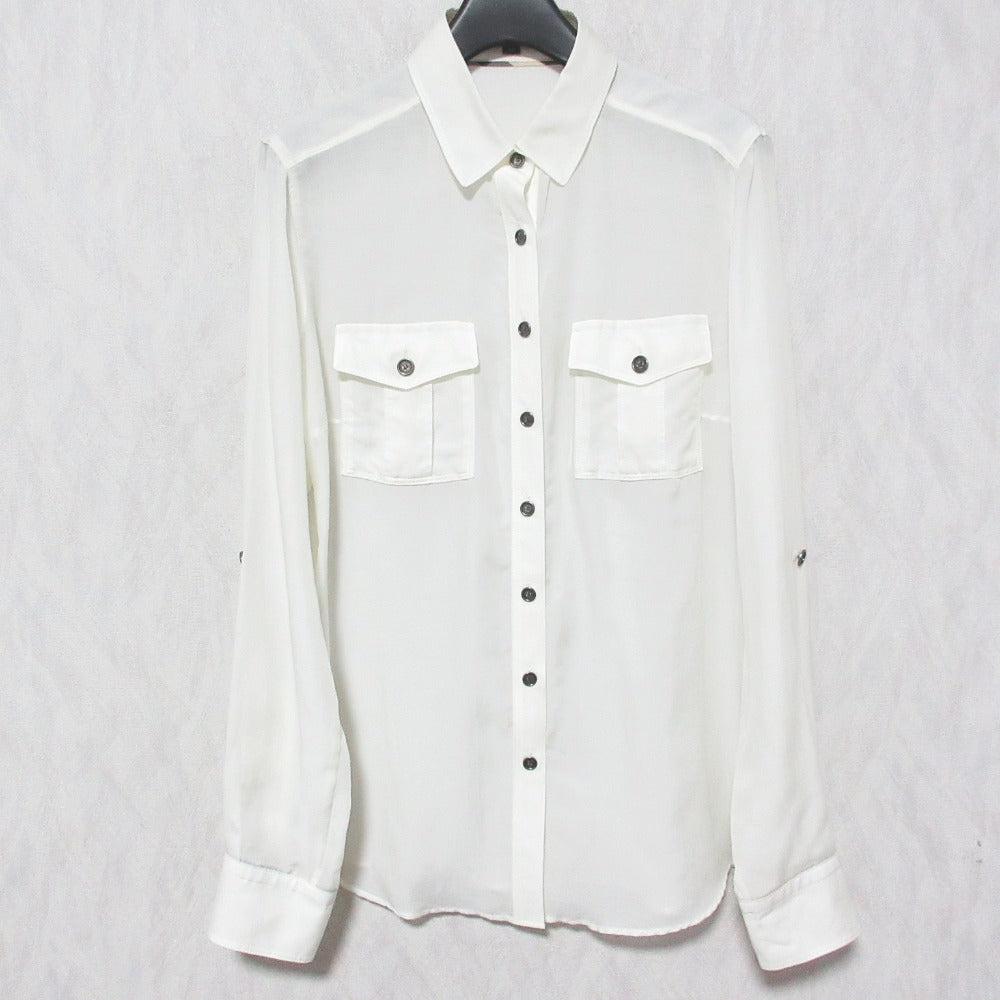 バーバリーロンドン シアーロングスリーブシャツ
