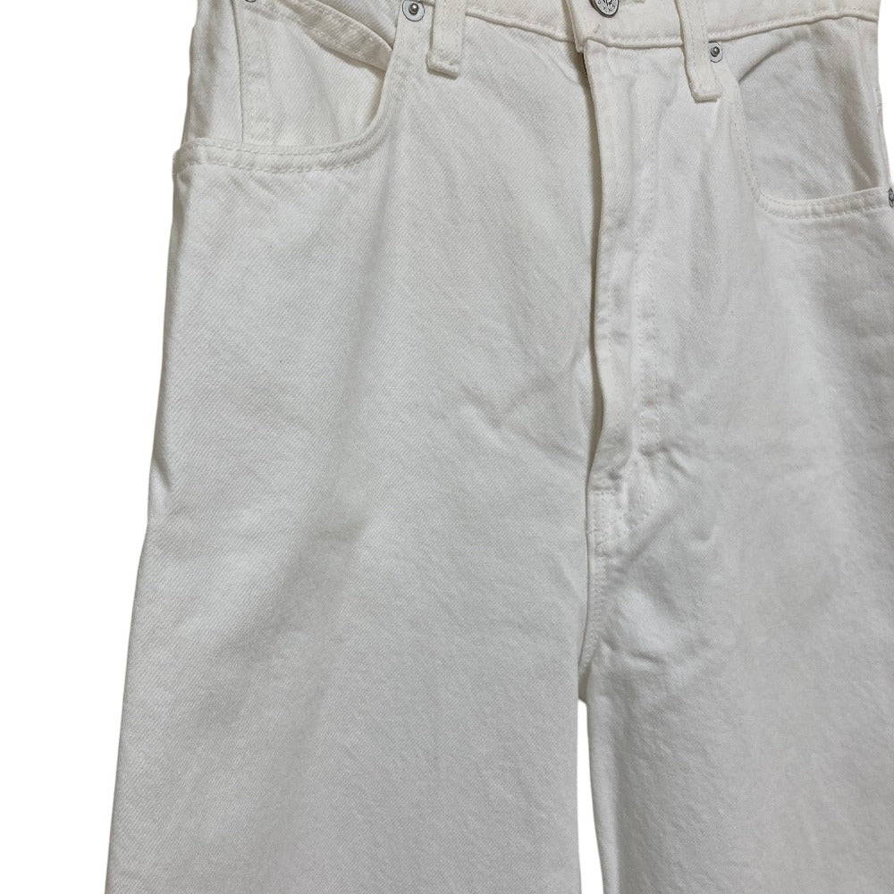 マザー HIGH WAISTED PUSH POP CROP デニムパンツ