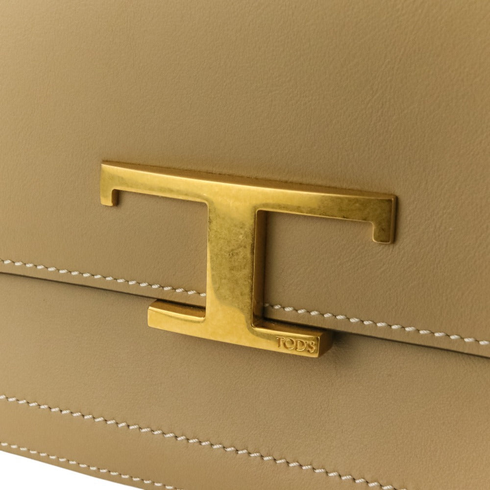 トッズ Tタイムレス レザー2wayミニショルダーバッグ