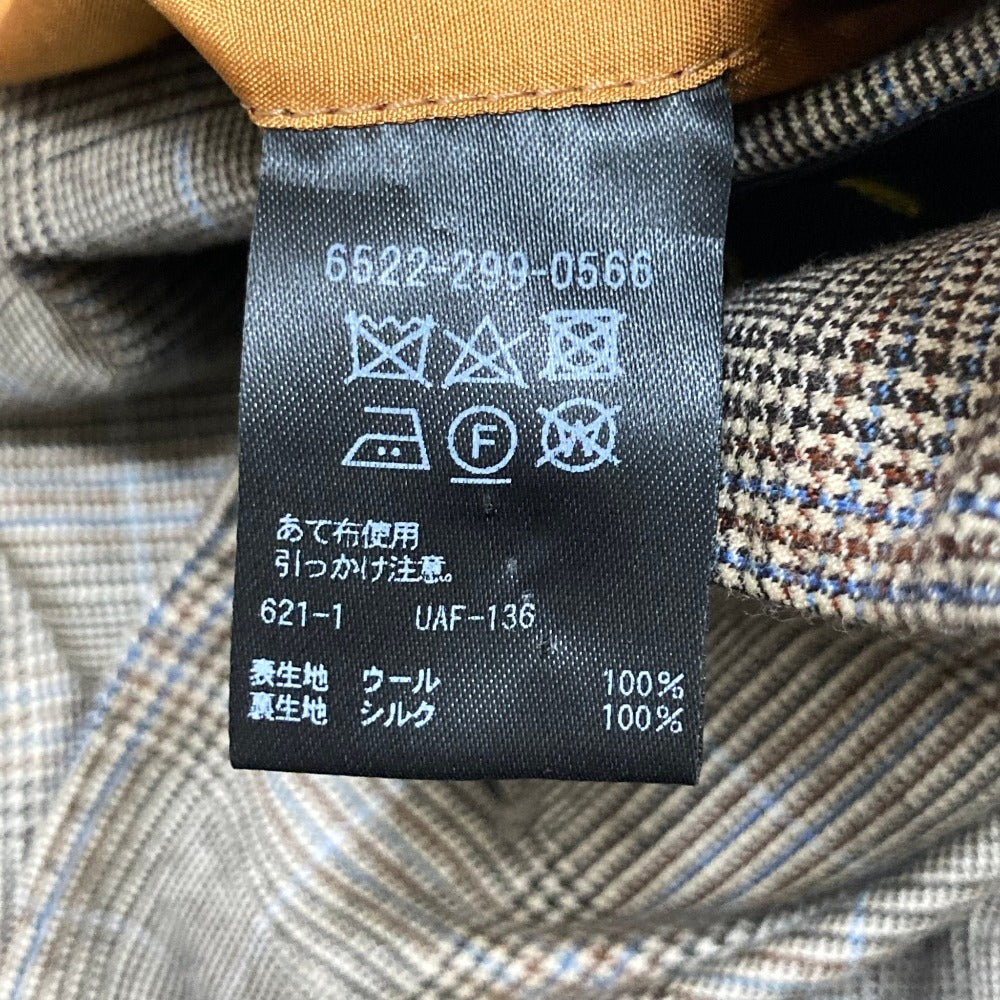 ドゥロワー ガンクラブチェック スーツ