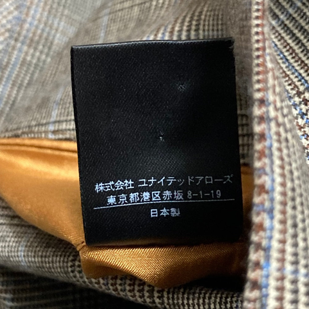 ドゥロワー ガンクラブチェック スーツ