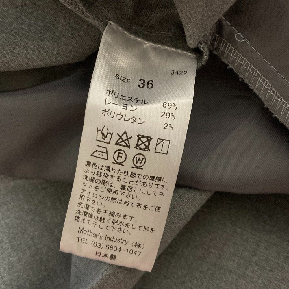ミディウミソリッド ストレッチスラックス