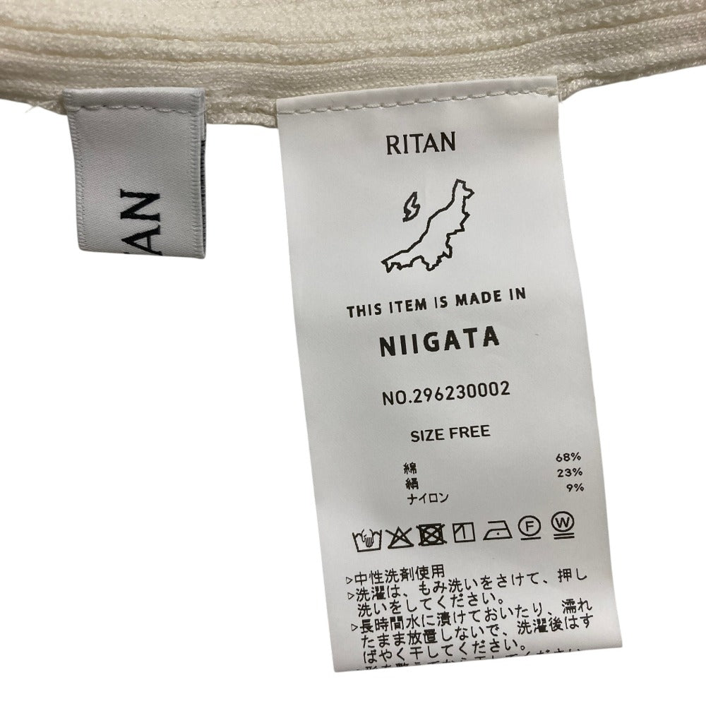 RITANシルクコットンニットトップス