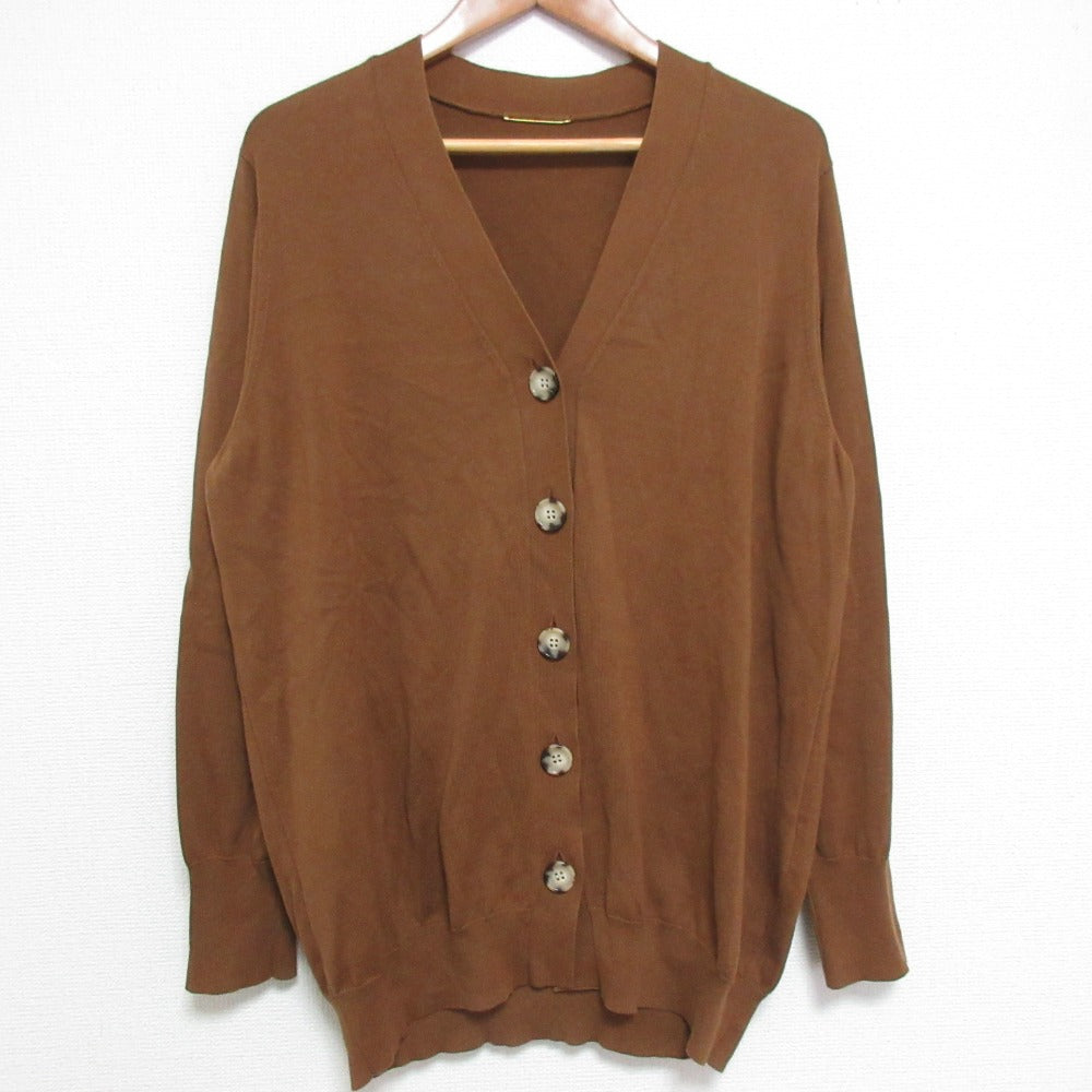 ドゥーズィエムクラス コットンシルクブレンドカーディガン