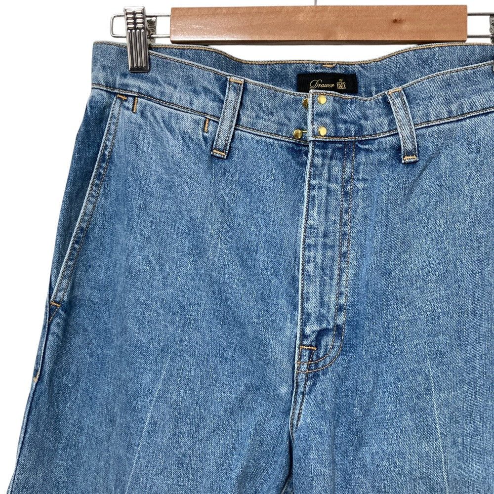 ドゥロワー コットンデニムパンツ