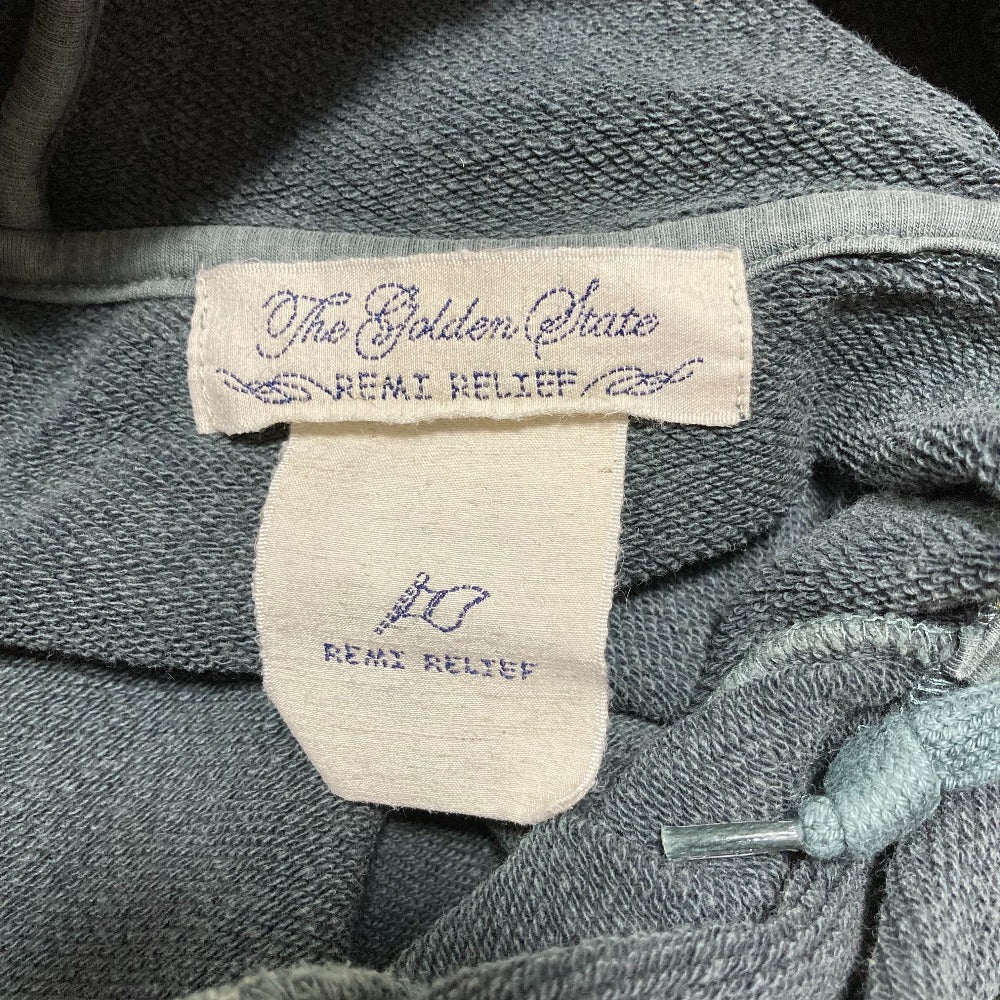 レミレリーフ Cape Sweat コットンパーカー
