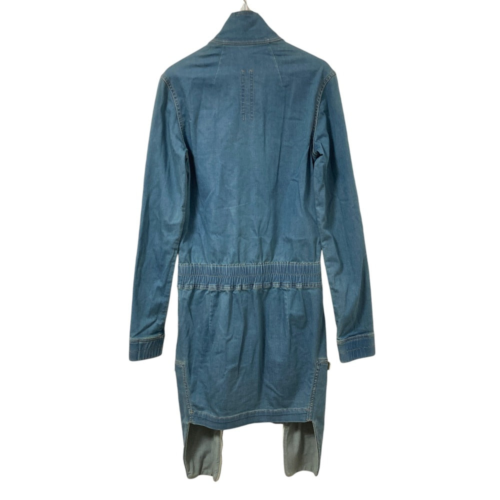 リックオウエンスダークシャドウ IES CARGO MINI DRESS デニムワンピース