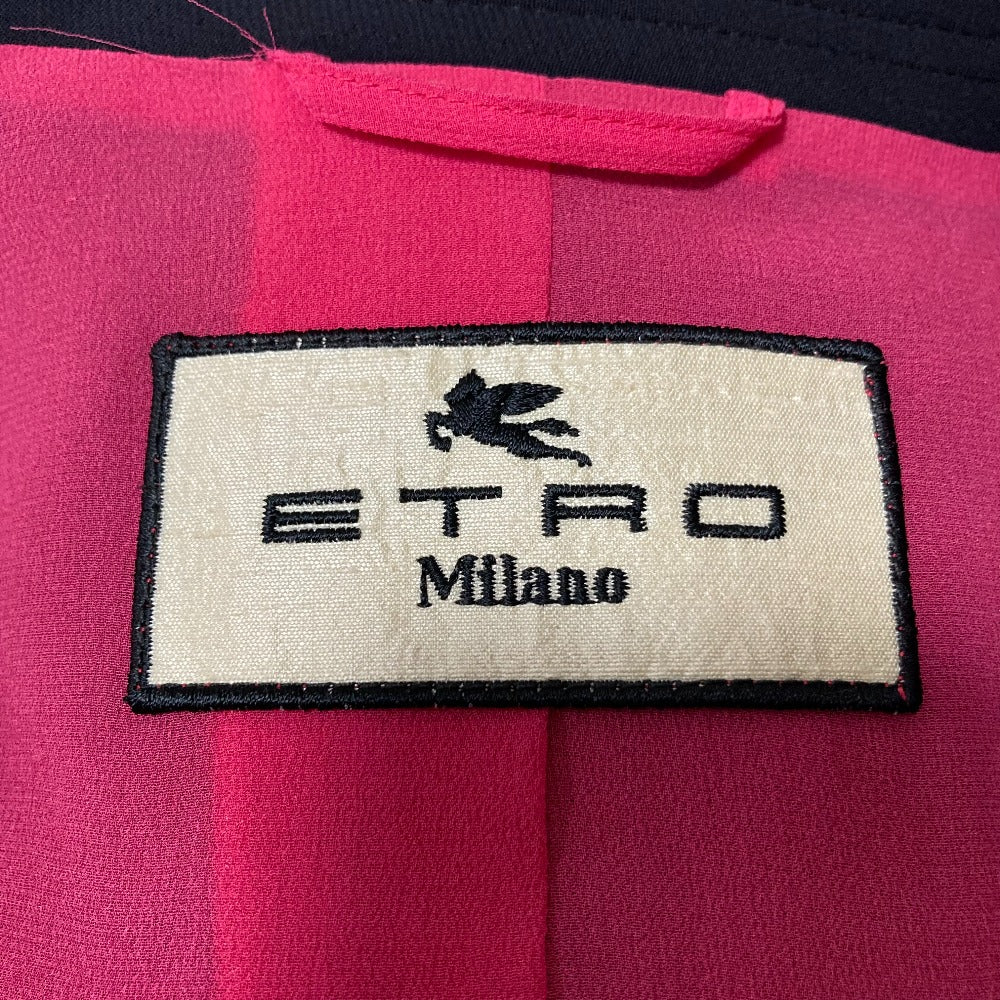 エトロ ジャカード ロングカーディガン