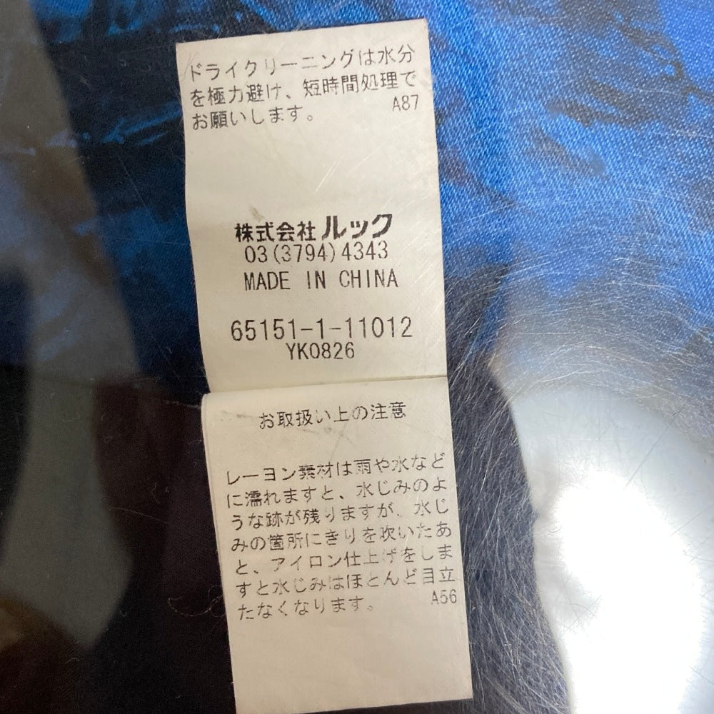 アリスオリビア バードフラワープリントノースリーブワンピース