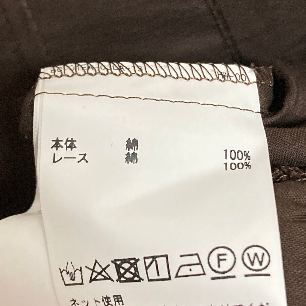 インゲボルグ コットンフリルブラウス