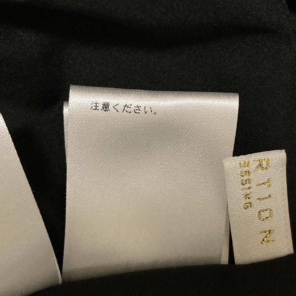 プロポーションボディドレッシング ショルダーリボンシャーリングブラウス