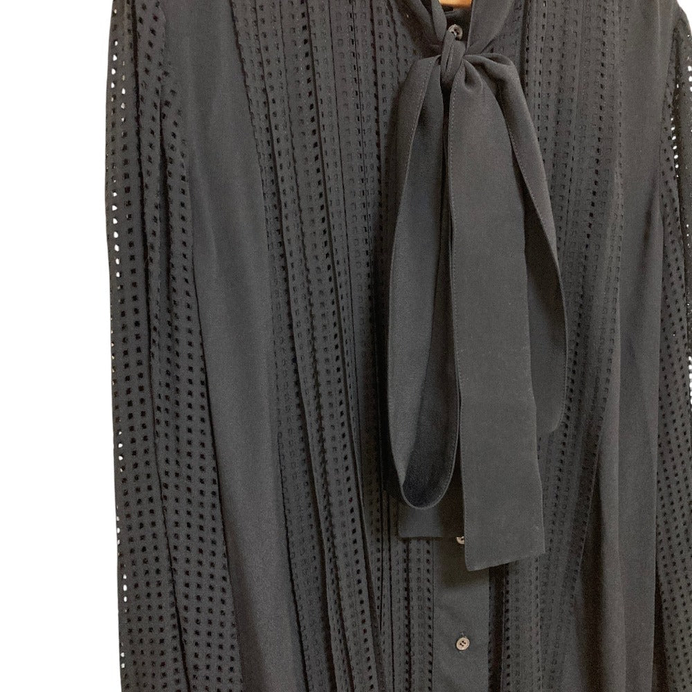 ヌメロヴェントゥーノ プリーツボウタイシャツワンピース