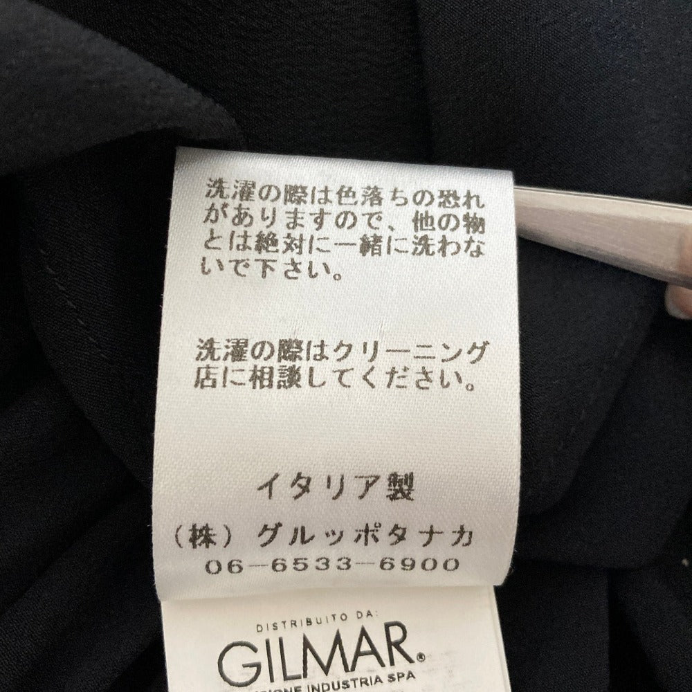 ヌメロヴェントゥーノ プリーツボウタイシャツワンピース