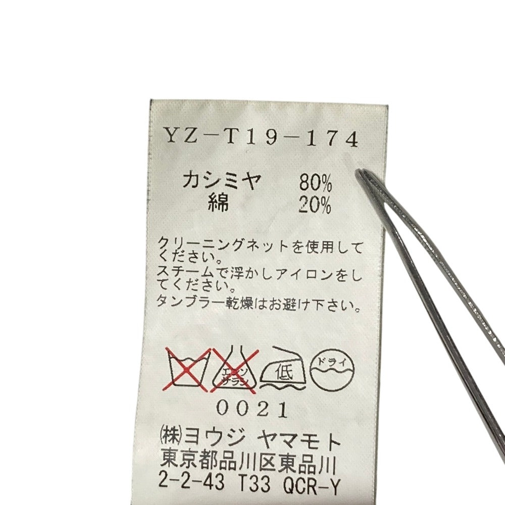 ワイズヨウジヤマモト カシミヤコットンタンクトップ