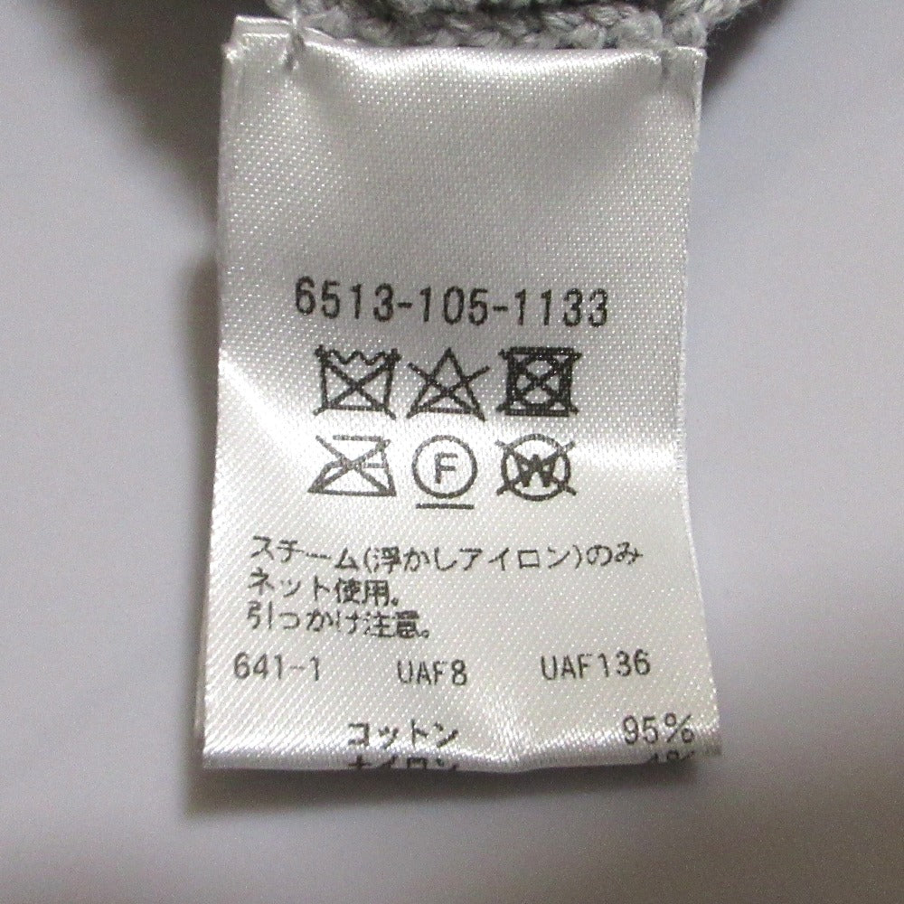 ドゥロワー 畦編みニットセーター