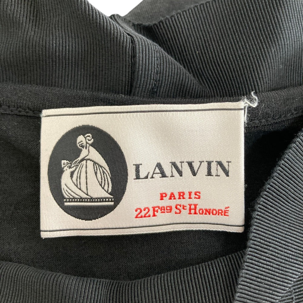 ランバン グログランノースリーブトップス