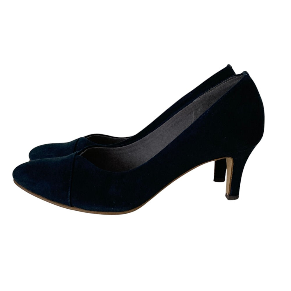 ルタロン TOE CAP DEEP CUT PUMPS パンプス