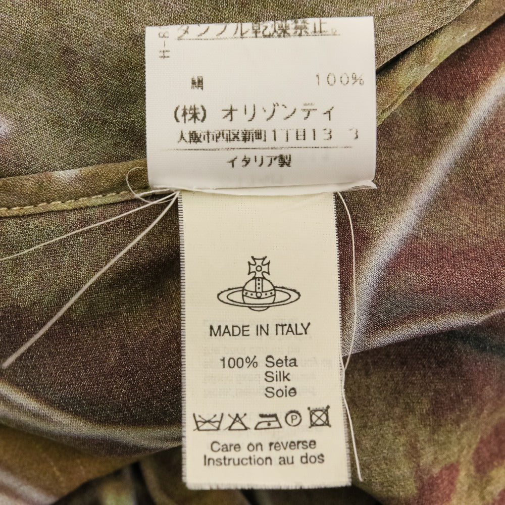 ヴィヴィアンウエストウッドゴールドレーベル シルクキャミソールワンピース