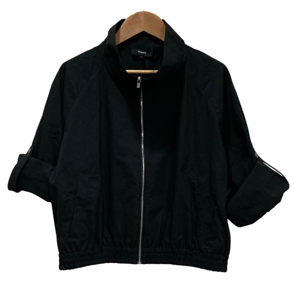 セオリー STRETCH LAWN CL クロップドジャケット