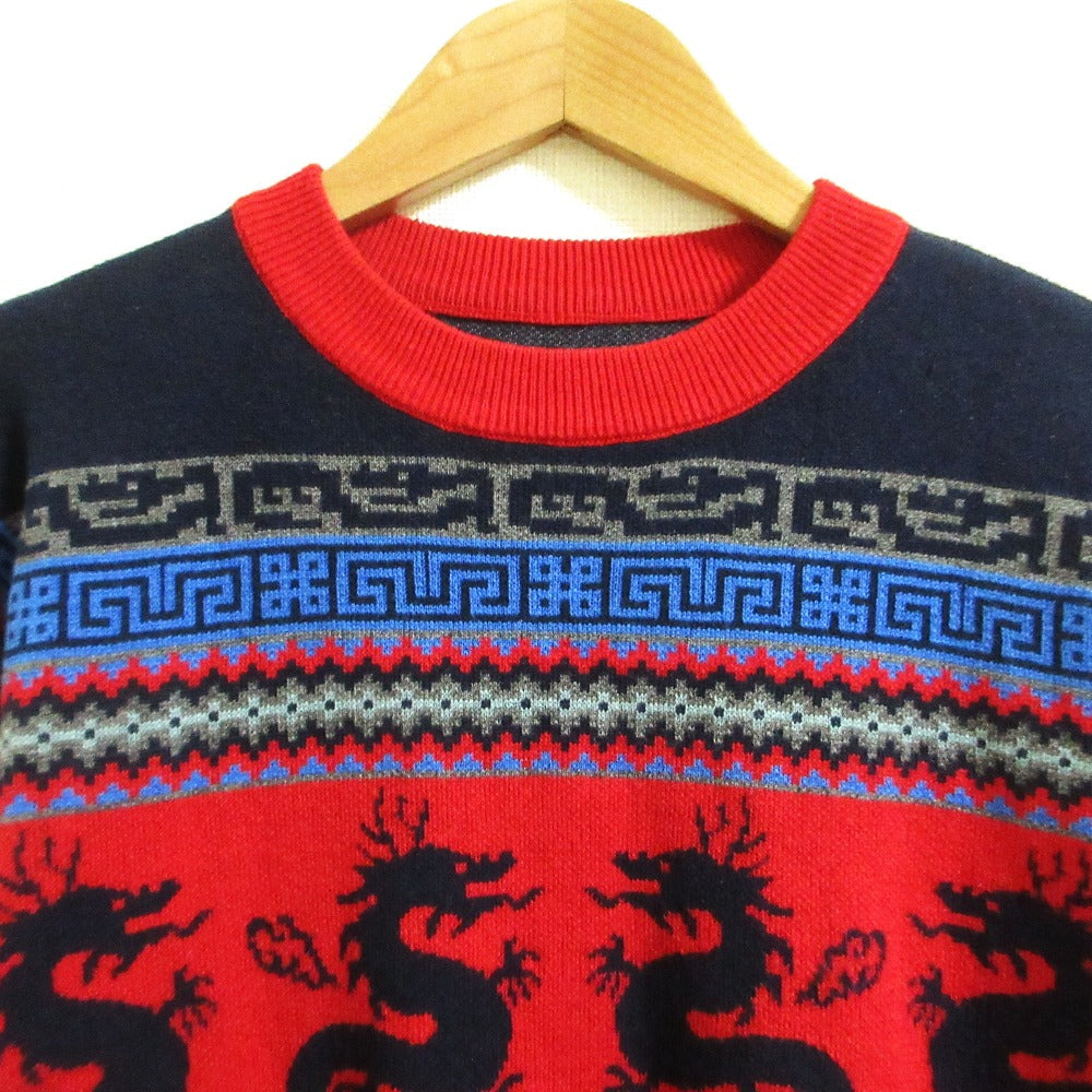 ヴィヴィアンタム DRAGON JACQUARD ウールセーター